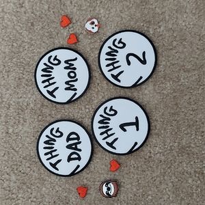 NIB Dr. Seuss Things Patches